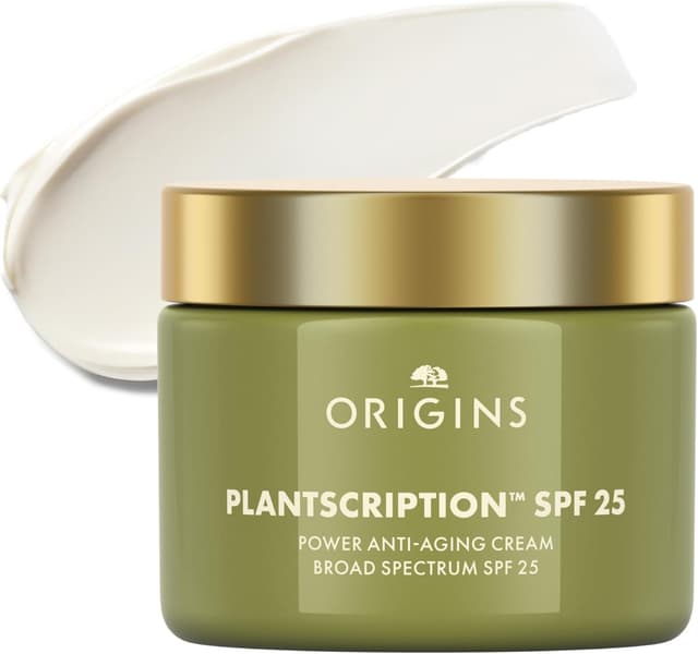 Detalle de Origins Plantscription SPF 25 Crème Anti-Âge Intense aux peptides et à l’acide hyaluronique