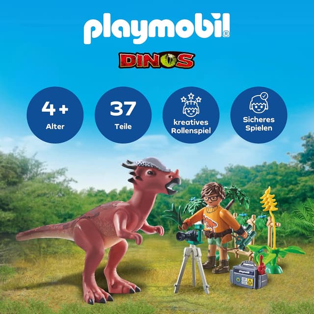 Thumbnail 1 de PLAYMOBIL Stygimoloch-Beobachtung Spielset 71822 🦕