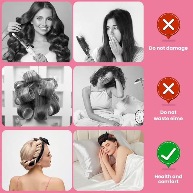 Detalle de BUTBU bigodino per boccoli con fascia