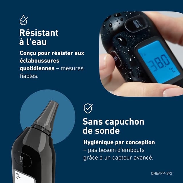 Thumbnail 5 de OMRON Gentle Temp 533 thermomètre 1 s 🌡