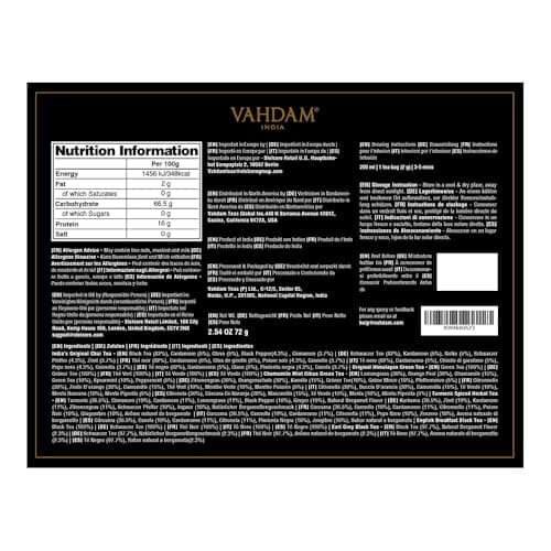 Thumbnail 1 de VAHDAM Founder's Selection — Surtido de té 36 bolsitas 🍵