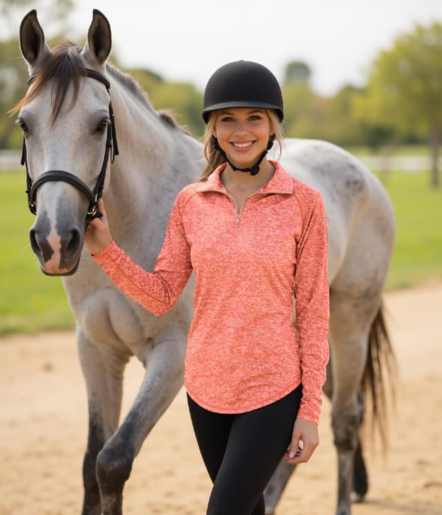 Thumbnail 3 de iClosam Sportshirt Langarm Damen UPF 50+