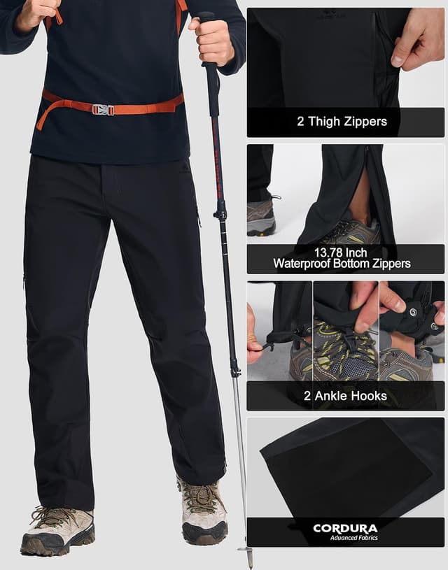 Thumbnail 4 de Pioneer Camp Pantalon softshell homme imperméable