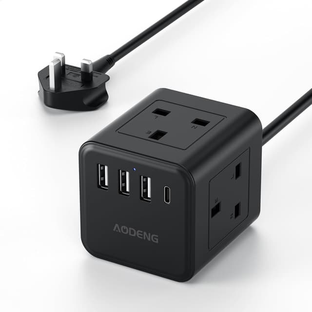 Detalle de Extension Lead with 4 USB Slots 1.5M