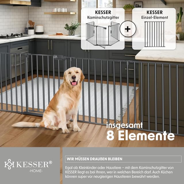 Thumbnail 4 de KESSER® Kaminschutzgitter 480 cm 🚪