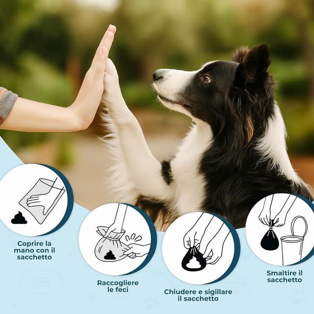 Thumbnail 5 de PORTENTUM Sacchetti igienici cane 600 pezzi