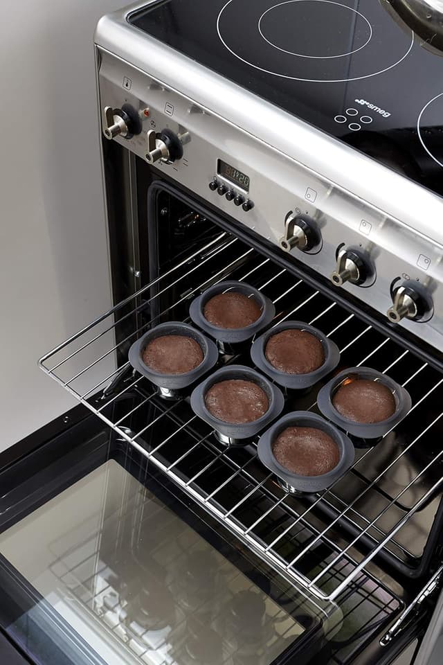 Thumbnail 2 de Lékué Set de 6 Moldes de Silicona para Coulant 🍫