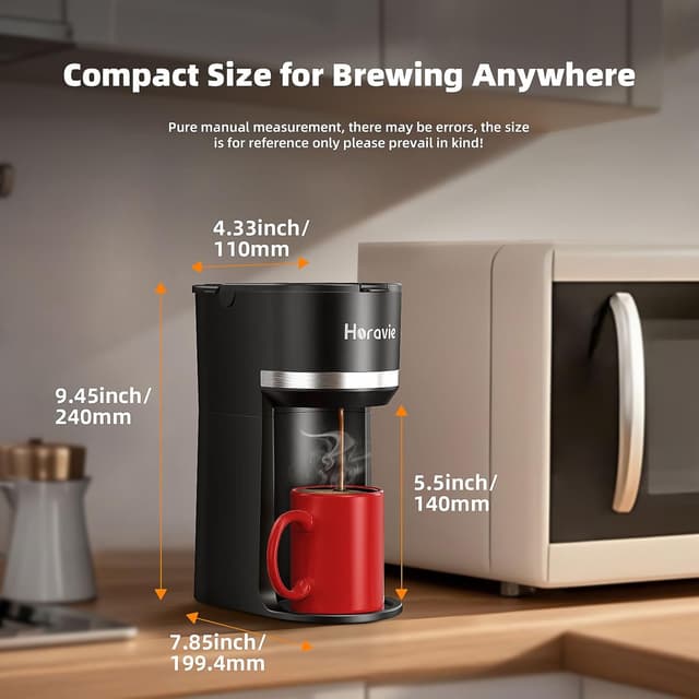 Detalle de Horavie Mini Coffee Maker 6–12 oz.