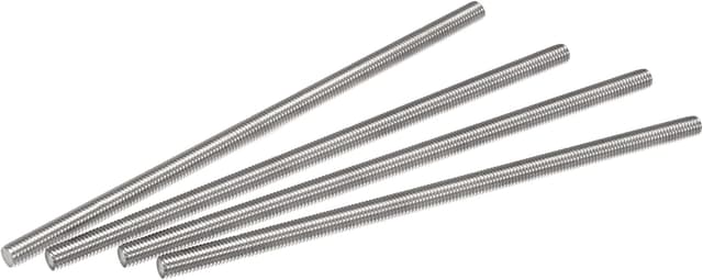 Thumbnail 6 de 4x sourcing map Vollgewindestangen M4 x 250 mm aus Edelstahl 304 mit Rechtsgewinde