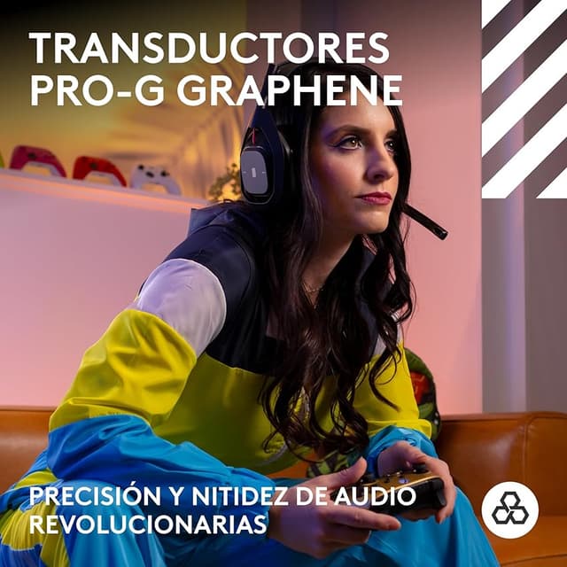 Detalle de Logitech G Astro A50 LIGHTSPEED Auriculares inalámbricos Gen 5