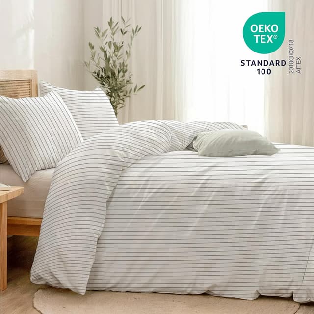 Thumbnail 2 de Dreamzie Bettwäsche 200x200 Baumwolle 3-teilig