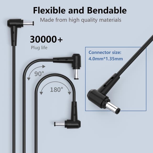 Detalle de VUOHOEG 65W Laptop Charger 65W