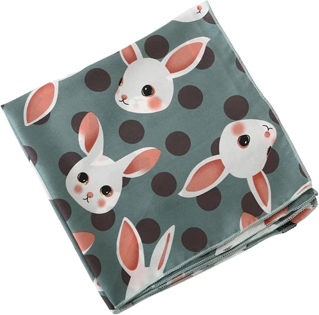 Detalle de MAIRY 23.5 Inch Satin Head Scarf (50 x 50 cm) – silk-like fashion bandana hair & neck wrap