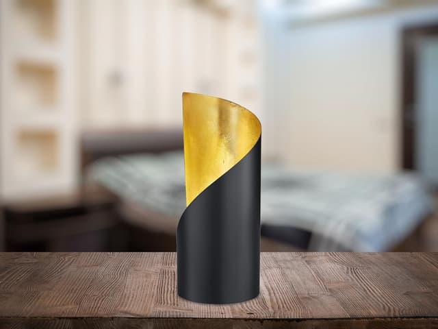 Detalle 2 de Reality Frank Sobremesa E14 Negro Mate