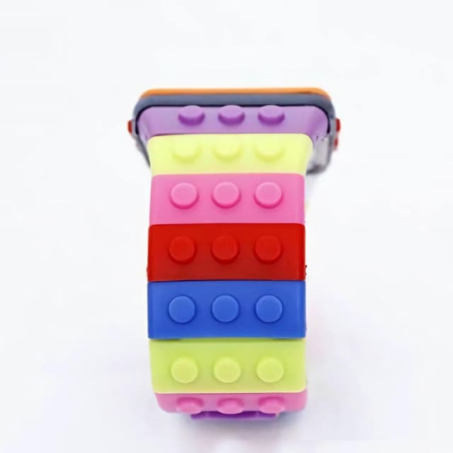 Thumbnail 4 de FENKOO Neutral Arco Iris Reloj de Pulsera Digital Negro