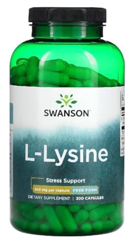 Imagen de Swanson L-LYSINE 500 mg — L-Lisina para sistema inmunológico en OfertitasTOP