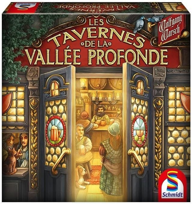Detalle de Schmidt Spiele 88254 « Les Tavernes dans la Vallée Profonde » : jeu de stratégie