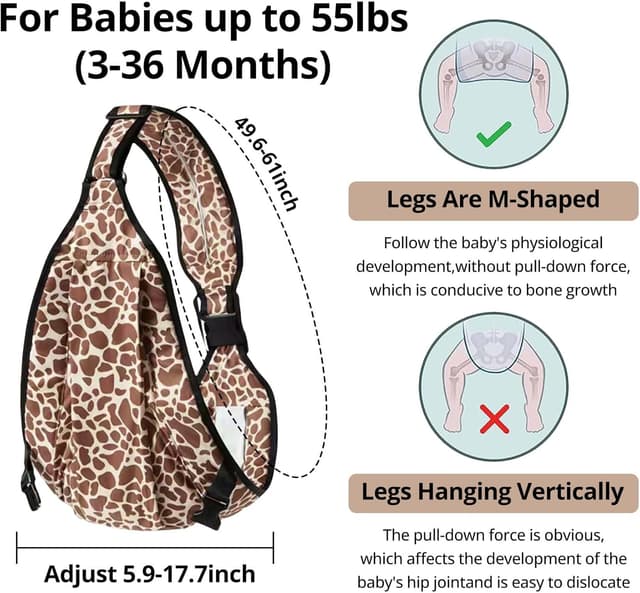 Thumbnail 4 de JOYNCLEON Baby Carrier Sling