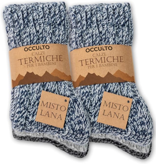 Imagen de Occulto Niki Calze Calde di Lana Bambini 6 pezzi en OfertitasTOP