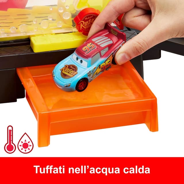 Detalle de Mattel Cars Autolavaggio cambio colore 50+ cm