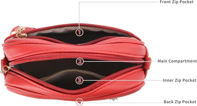 Thumbnail 4 de FULEI Tassel Crossbody Bag 21 cm