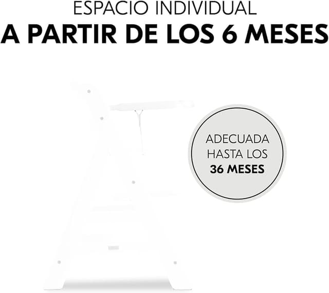 Detalle de hauck Bandeja Trona Alpha/Beta Plus, madera haya FSC®