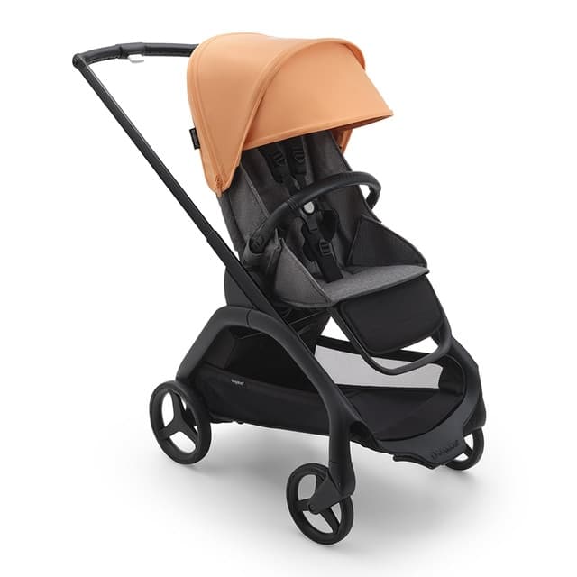Detalle de Bugaboo Dragonfly silla de paseo con capota coral isla 👶