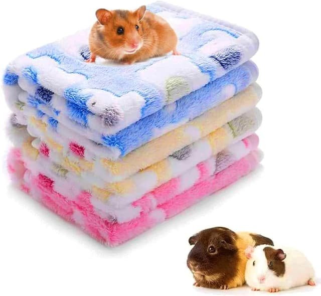 Imagen de ASOCEA 3 Pack Guinea Pig Fleece Bedding 🐹 en OfertitasTOP