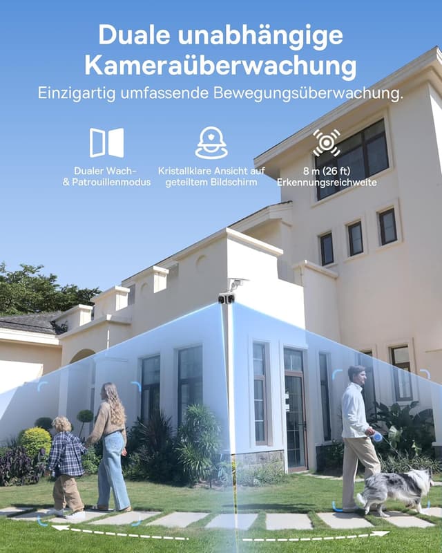 Thumbnail 3 de Baseus X1 Pro Außenkamera KI-Dualtracking