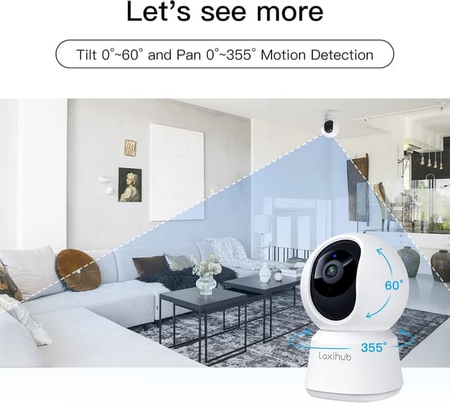 Detalle 2 de LAXIHUB Hundekamera 3 MP für WLAN