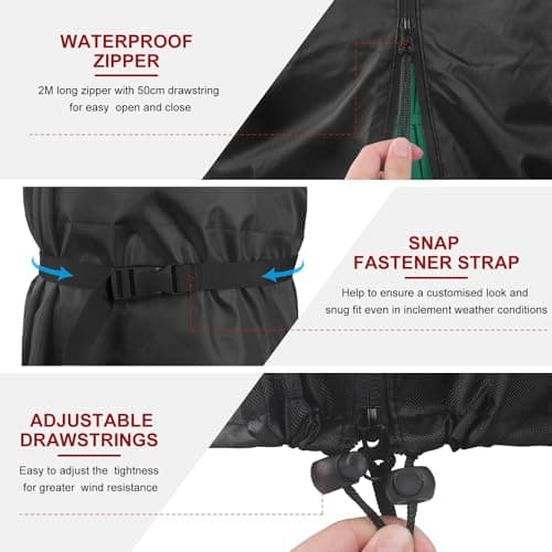 Thumbnail 4 de LAMUNI Funda para Parasol Jardin ☂️ Durable y Protectora