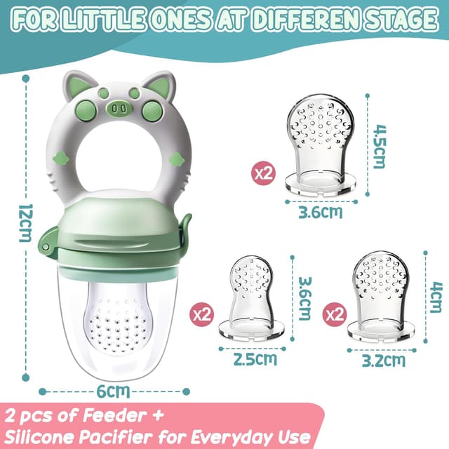 Detalle 2 de Kaiyingxin Fruchtsauger Baby 2 Stück