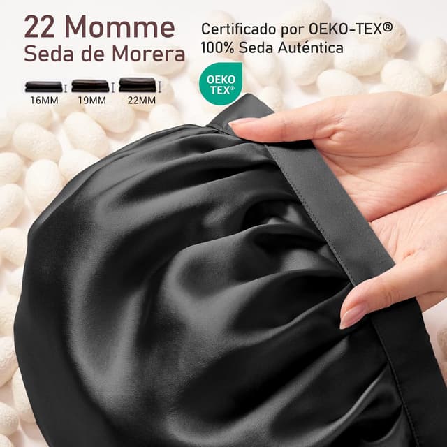 Thumbnail 1 de LitBear Gorro de Seda 22 Momme para dormir