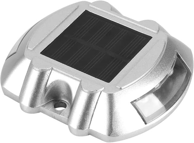 Thumbnail 6 de Lampada da strada solare in fusione di alluminio con 6 LED bianco lampeggiante