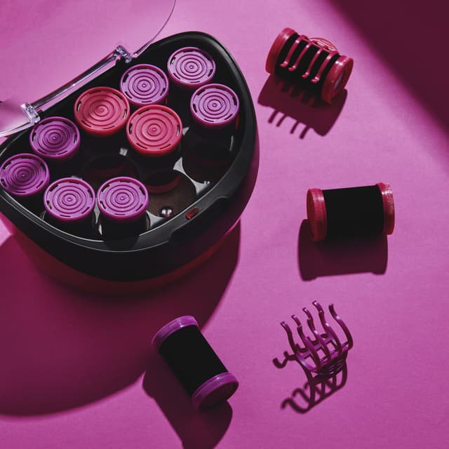 Detalle de Remington Heated Hair Rollers H5670 (set of 12 jumbo velvet flocked rollers)