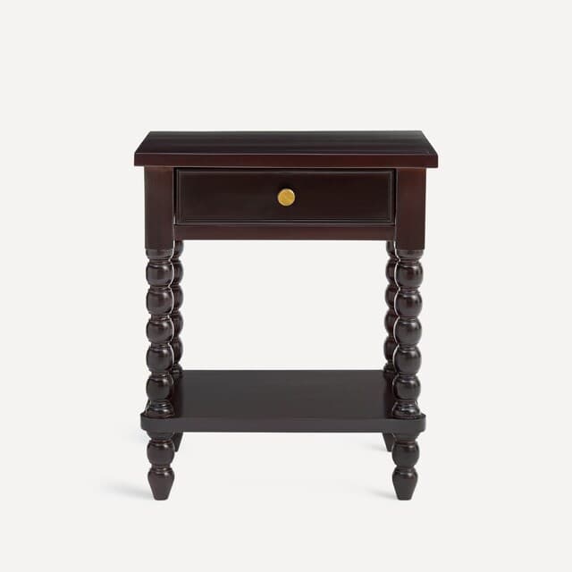 Detalle 2 de El Corte Inglés - Mesita de noche Bianca de madera