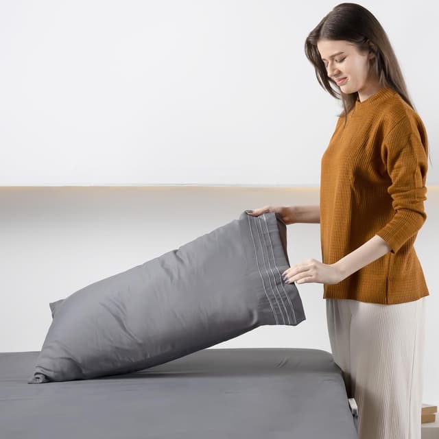 Thumbnail 5 de Utopia Bedding juego 4 piezas 150x200 Gris