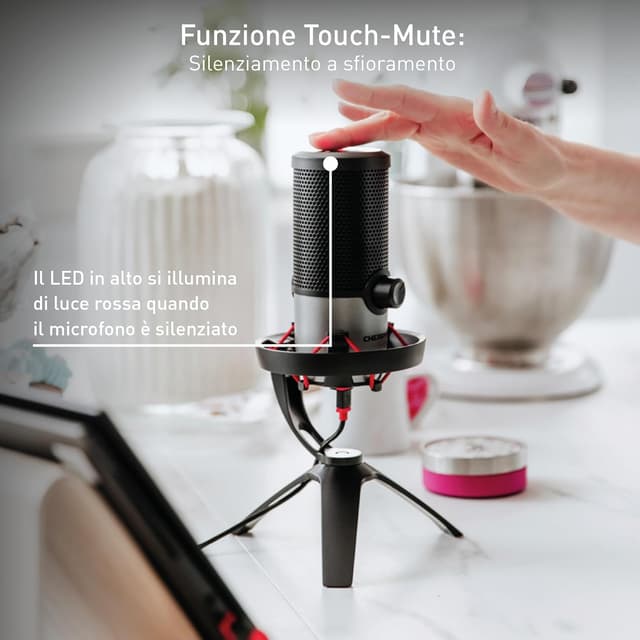 Detalle 2 de Microfono USB Cherry UM 6.0 Advanced per streaming