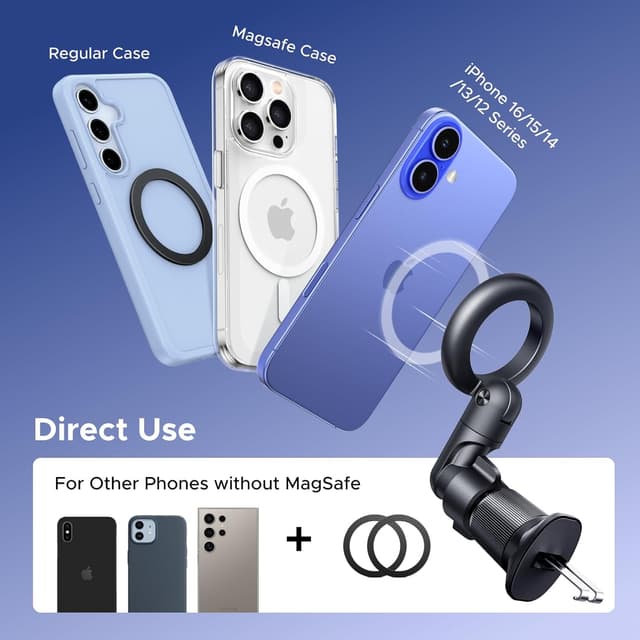 Thumbnail 5 de UGREEN Magsafe Car Mount 20N magnetic hold