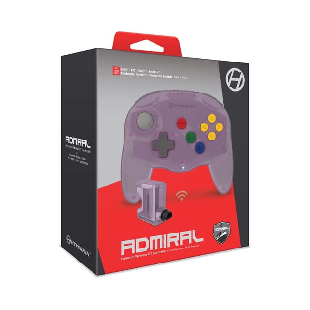 Detalle 2 de Hyperkin Admiral Premium Bluetooth Controller for N64