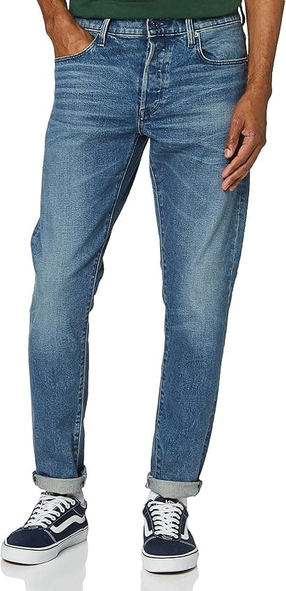 Detalle de G-STAR 3301 Slim Jeans 28W/32L azul Worn In Yukon Blue 😎
