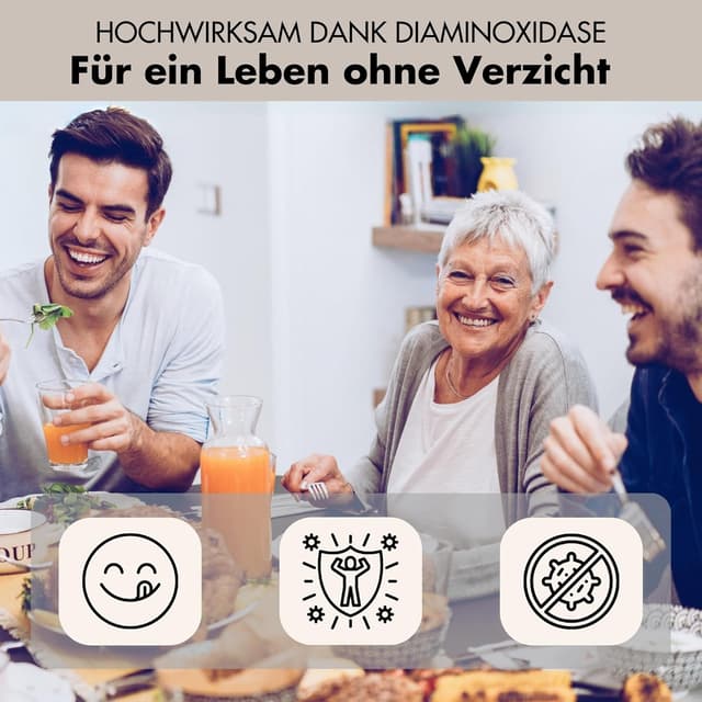 Detalle de DAO Kapseln 120 Stück 300.000 HDU 🍃