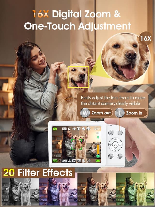 Detalle 2 de Autofocus 4K Vlogging Camera 48MP