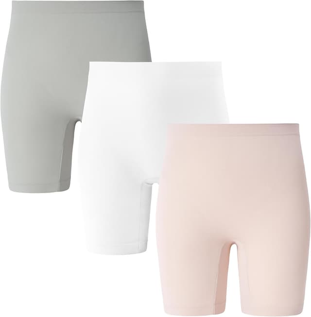 Detalle de INNERSY Radlerhose Damen kurze Unterziehhose im 3er Pack gegen Scheuern unter Kleid & Rock