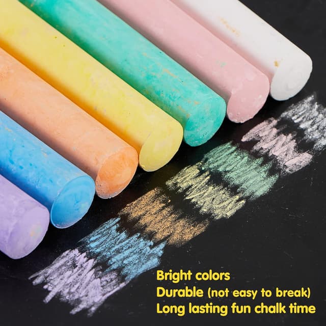 Thumbnail 2 de JOYIN 160 PCS Sidewalk Chalk Set 160pc