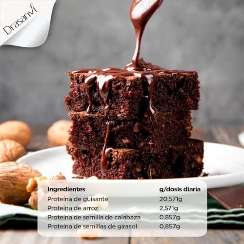 Thumbnail 5 de Prote铆na Vegana Sabor Brownie Sport Live Drasanvi 馃崼