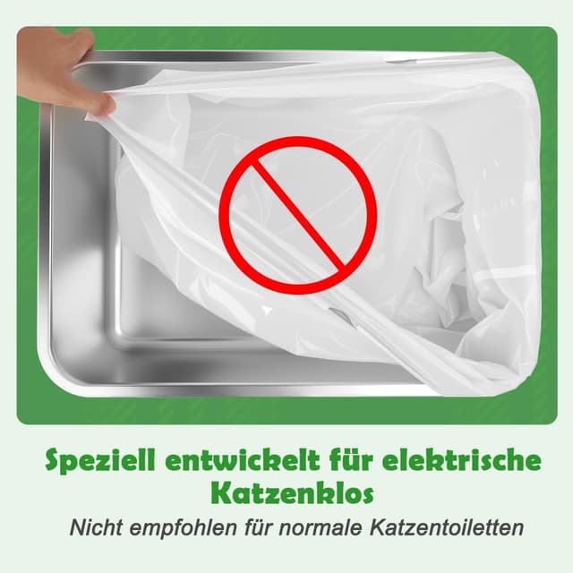 Thumbnail 6 de SZEE Selbstreinigendes Katzenklo Beutel 120 Stück 63,5x40,6cm