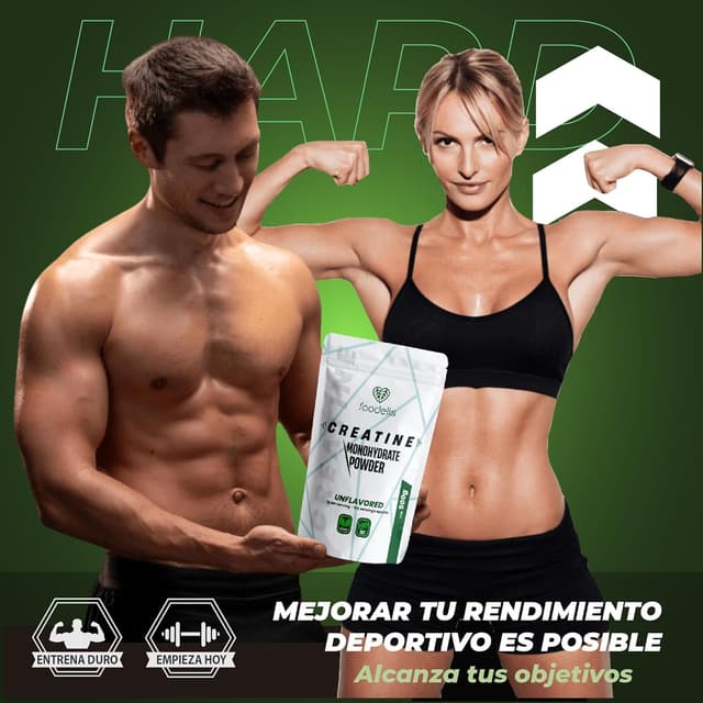 Thumbnail 2 de Pura Creatina Monohidratada Micronizada 500g - Sin Sabor 💪