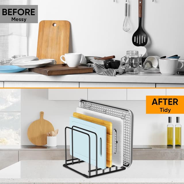 Thumbnail 4 de SAGLAU 5-Slot Cutting Board Organizer 🍽