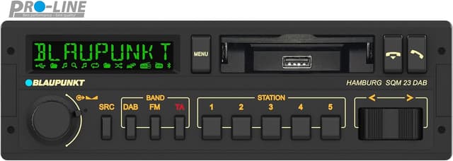 Thumbnail 5 de Blaupunkt Hamburg SQM 23 DAB 1-DIN Autoradio